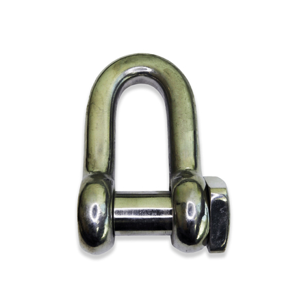AZTEC LIFTING HARDWARE Shackle Chain 3/8 Screw Pin SS304 SSPC38